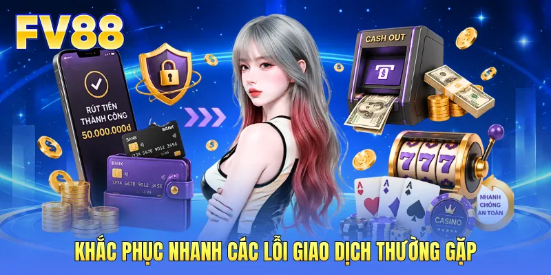 Khắc phục nhanh các lỗi giao dịch thường gặp